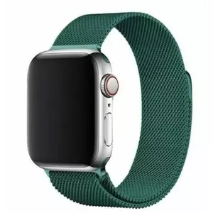 Магнитный ремешок для Apple Watch 7 от iLike, 41 мм, зелёный