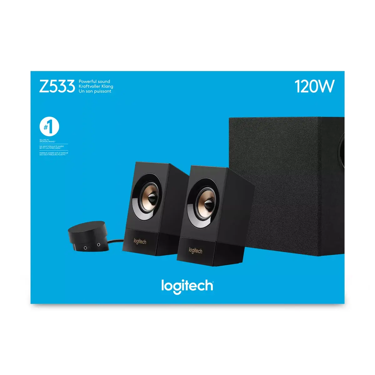 Мультимедийные колонки Logitech z533, 980-001054 Photo 16