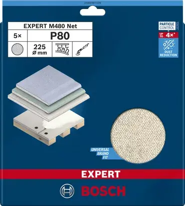 Slīpēšanas tīkls Bosch Expert M480 Photo 2