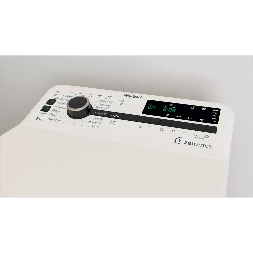 WHIRLPOOL TDLRBX 6252BS EU augšējā ielādes veļasmašīna Photo 8