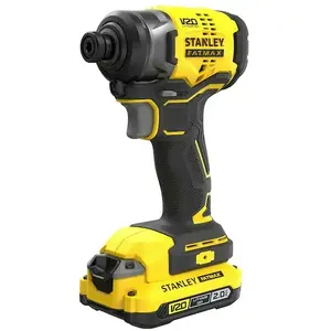 Stanley SFMCF810D2K-QW 18V Cordless Impact Driver, 2800 RPM, 3500 IPM
