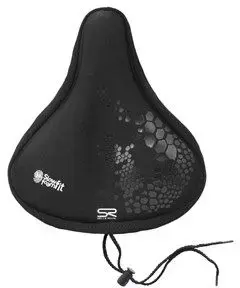 Saddle Cover SELLE ROYAL MEMORY FOAM SEAT COVER LARGE INDENT SR-SCML004A05800 — memory foam, large, indented fit