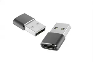 USB adapter ART — USB 2.0 Type-A male to USB-C female, data sync and charging