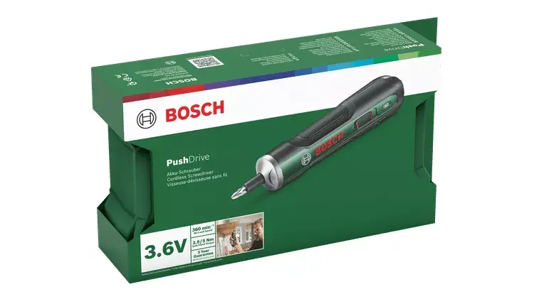 Power screwdriver Bosch PushDrive Photo 2