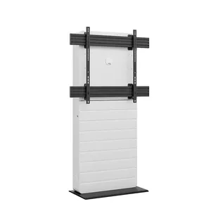 TV stiprinājums Hagor 2808 2.18 m 86" Melns Balts 75 kg