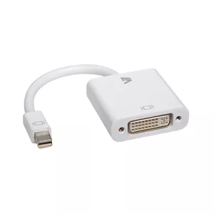 Video Adapter V7 Mini DisplayPort Male to DVI-D Male
