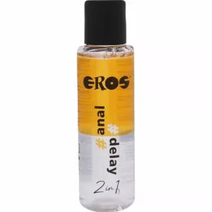 Водорастворимый анальный лубрикант Eros D-234655 100 мл для снижения трения и отсрочки ощущений
