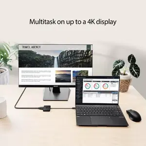 Multitask on up to a 4K display