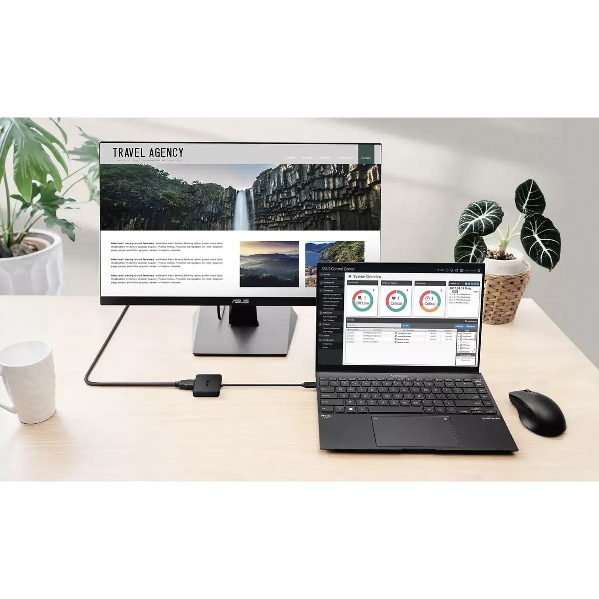 USB-C Мини Док 90XB0820-BDS000 Photo 7