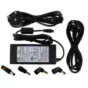 BTI 90W Universal AC Adapter strāvas adapteris & pārveidotājs Iekštelpas Melns