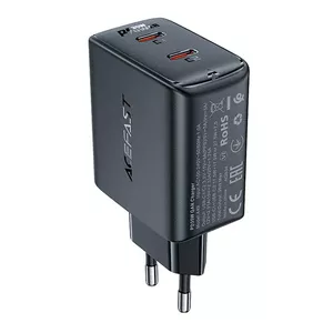 Lādētājs Acefast A49 GaN 35W PD 2x USB‑C