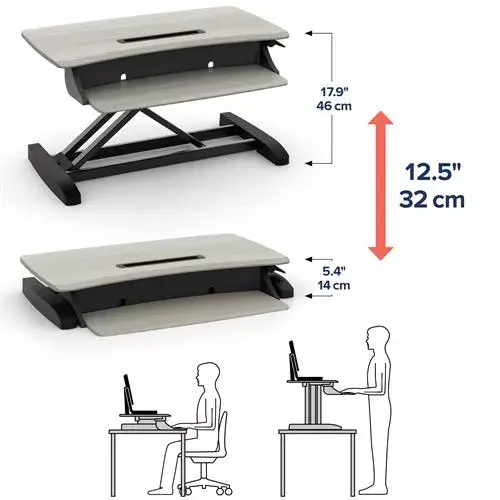Galda konvertors Ergotron WorkFit-Z Mini Photo 6
