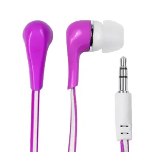 Austiņas VAKOSS MH132EP (in-ear, vads) — 20–20 000 Hz, kabelis 1 m, rozā/balts