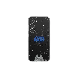 Protective Frame Case Accessory Samsung Frame for Galaxy S23 — Star Wars Design, Black