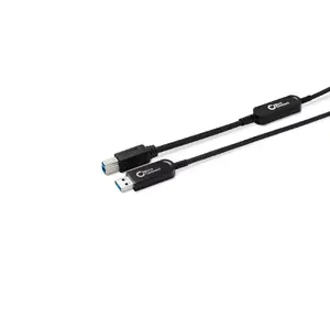 Microconnect MC-USB3.0AB20OP USB cable USB 3.2 Gen 2 20 m USB A USB B Black
