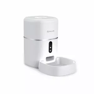 Автокормушка для животных Tellur TLL331461 с UltraHD камерой, 4 л, белая