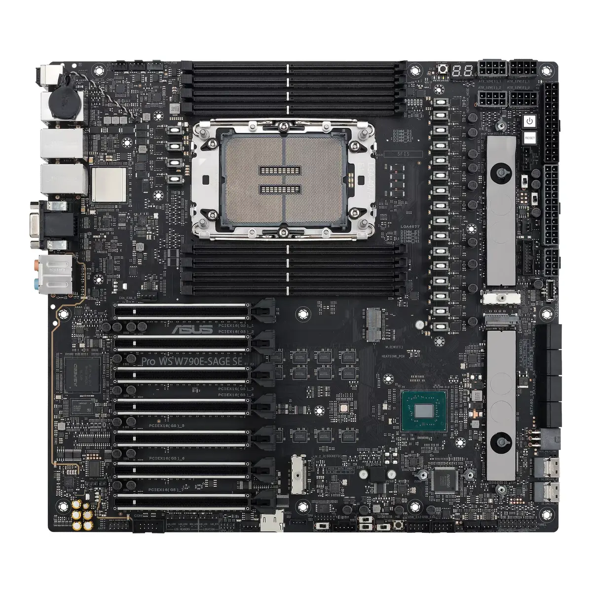 Pamatplate ASUS PRO WS W790E-SAGE SE, 90MB1C20-M0EAY0 Photo 10
