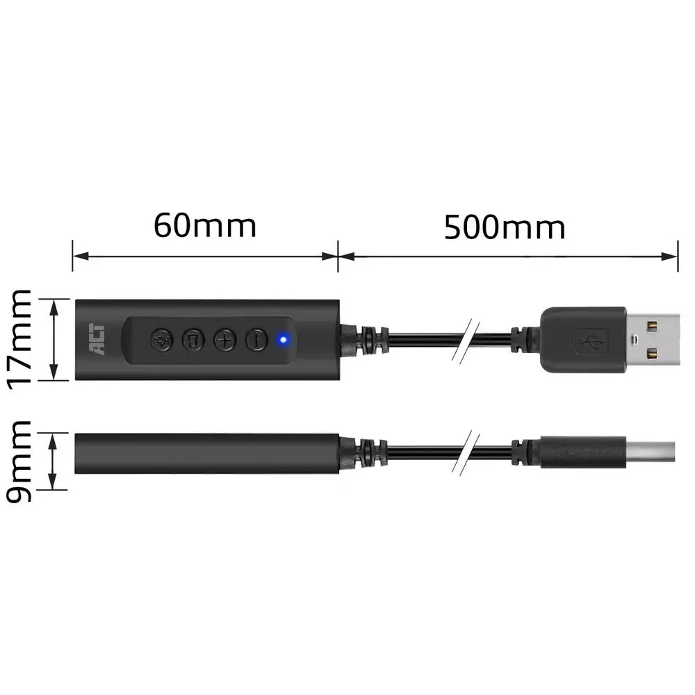 ACT AC9360 audio karte USB Photo 8