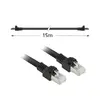ACT Black 15m S/FTP CAT7 patch kabelis Photo 8