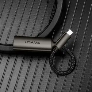 USB-C to HDMI Adapter usams U22 SJ282HD01 — 4K, 15 cm, black