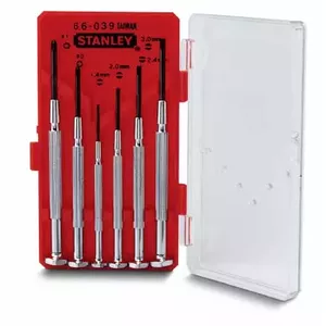 Manual screwdriver set Stanley 1-66-039 with durable steel construction