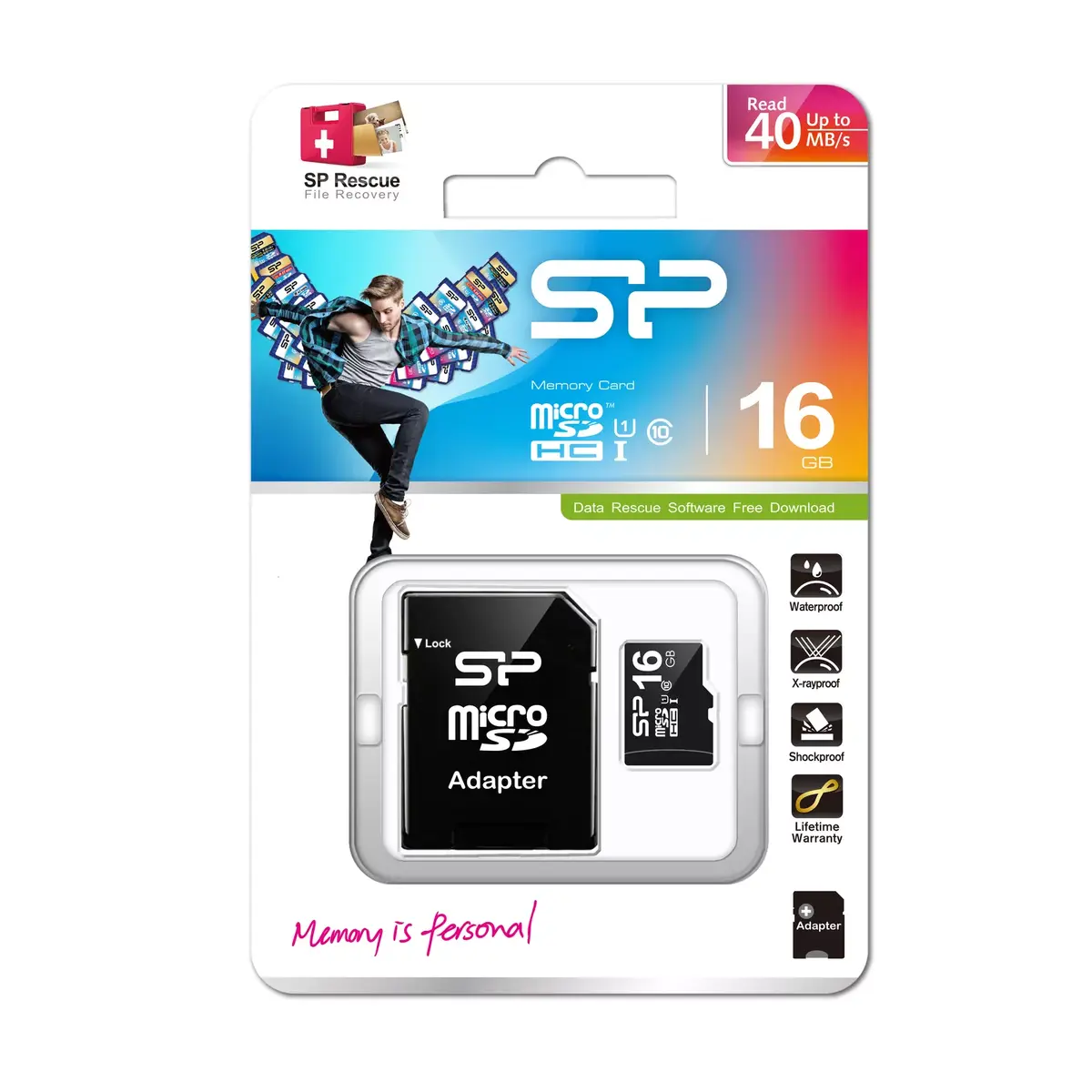 Флеш-карта Silicon Power 16ГБ SP016GBSTH010V10SP Photo 4