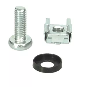 Nut M6 EFB Elektronik 691100HQ Steel Black Grey 50 pcs