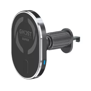 Пассивный автомобильный держатель для телефона Celly GHOSTSUPERMAGCH — магнитный, чёрный
