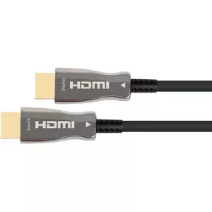 AOC hibrīda īpaši ātrdarbīgs HDMI 2.1 kabelis, 8K @60Hz / 4K @120Hz, 48 GBit/s, melns, 5 m, PYTHON S (AOC-H21005)