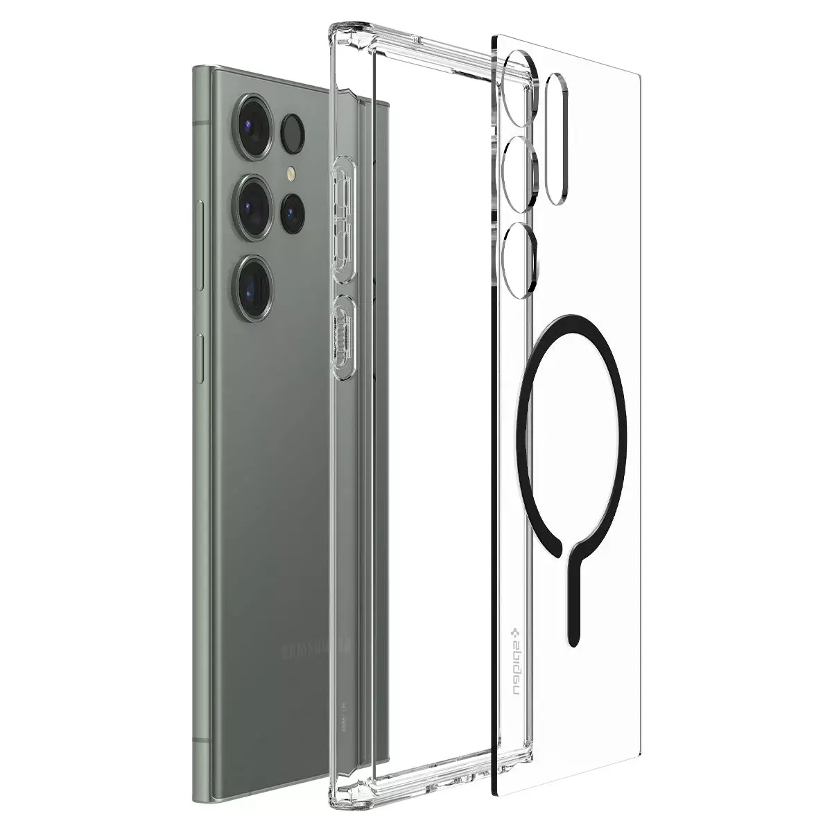 Spigen Galaxy S23 Ultra чехол Ultra Hybrid OneTap Ring Photo 4