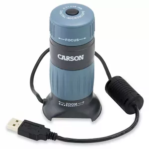 Digital microscope Carson zPix 300 457x — 86x–457x magnification, 129.5 mm height, USB