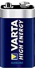 Varta High Energy 9V Block Battery 6LR61 Photo 1