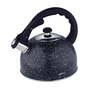 Electric kettle KingHoff KH-1406, 2.6 L capacity, black housing and handle