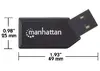 MANHATTAN USB-A Mini 24-in-1 Card Reader USB 2.0 Photo 3
