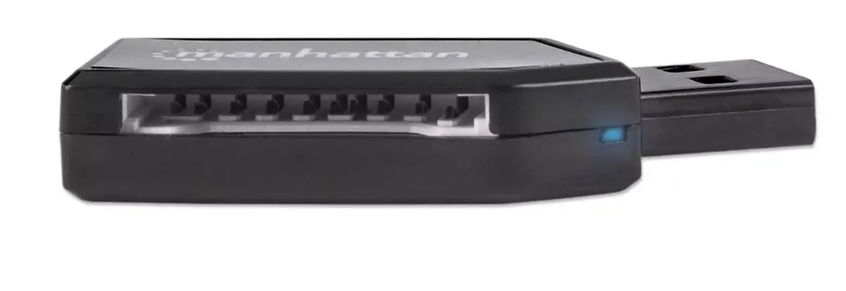 MANHATTAN USB-A Mini 24-in-1 Card Reader USB 2.0 Photo 5