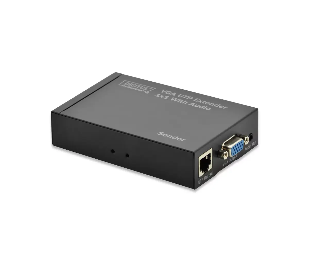 AV transmitter & receiver Digitus VGA UTP Extender Set Photo 3