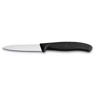 Victorinox SwissClassic 6.7633 Paring Knife with Serrated Stainless Steel Blade