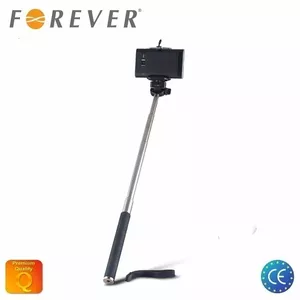 Forever MP-300 Universal Selfie Stick Monopod, 95cm, Black