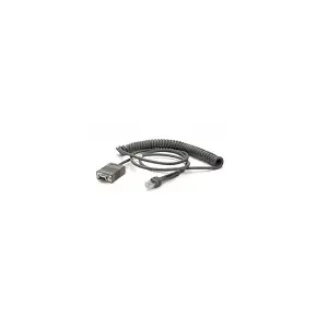Серийный кабель Zebra CBA-R71-C09ZAR черный 2.8 м RS232 DB9