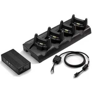Iekštelpu akumulatora lādētājs Motorola 4-Slot Ethernet Charge Cradle Kit