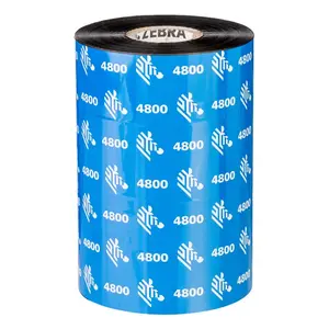 Thermal ribbon Zebra 4800 Resin 450 m Black