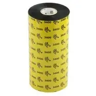 Printer ribbon Zebra Wax/resin 3400 Photo 2
