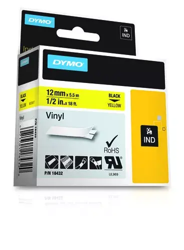 Виниловые ярлыки DYMO IND 18432 Photo 3