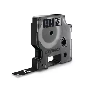 Marķējuma lente DYMO D1 Durable Balta uz melna 12mm