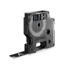 Виниловая лента DYMO D1 Durable 12мм x 3м Белая на черном Photo 10