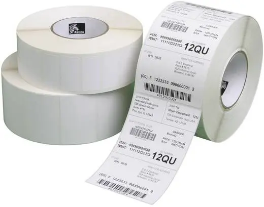 Self-adhesive printer label Zebra Z-Perform 1000T Photo 2
