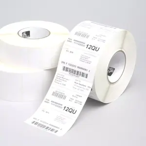 Zebra thermal transfer labels Z-Perform 1000T, white, 101.6 x 38.1 mm, 3,634 labels