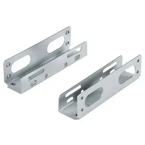 StarTech BRACKET Universal Hard Drive Mounting Bracket Adapter for 3.5-inch Drives in 5.25-inch Bay Silver