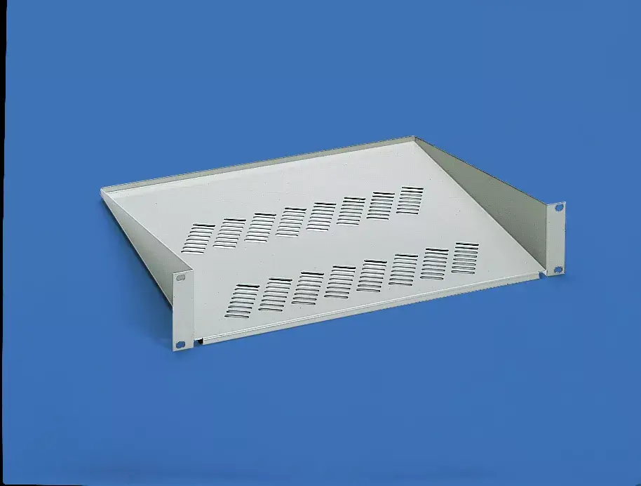 Vertiv Quick-fix Rack Shelf 430x500 RAL 7035 Photo 1