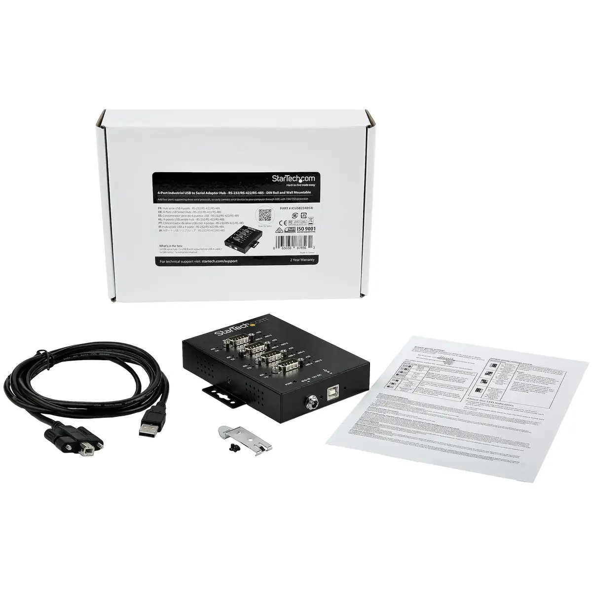 StarTech.com 4-портовый последовательный USB хаб RS232/RS485/RS422 Photo 5